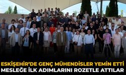 Eskişehir’de Genç Mühendisler Yemin Etti: Mesleğe İlk Adımlarını Rozetle Attılar