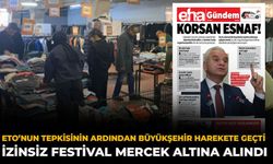 ETO’nun Tepkisinin Ardından Büyükşehir Harekete Geçti: İzinsiz Festival Mercek Altına Alındı