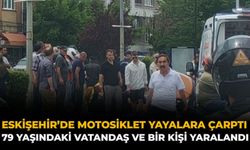 Eskişehir’de Motosiklet Yayalara Çarptı: 79 Yaşındaki Vatandaş Ve Bir Kişi Yaralandı