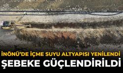 İnönü’de İçme Suyu Altyapısı Yenilendi: Şebeke Güçlendirildi