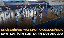 Eskişehir'de Yaz Spor Okulları’nda Kayıtlar İçin Son Tarih Duyuruldu
