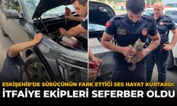 Eskişehir'de Sürücünün Fark Ettiği Ses Hayat Kurtardı: İtfaiye Ekipleri Seferber Oldu