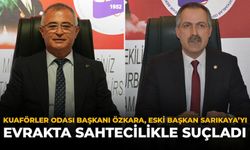 Kuaförler Odası Başkanı Özkara, Eski Başkan Sarıkaya’yı Evrakta Sahtecilikle Suçladı