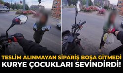 Teslim Alınmayan Sipariş Boşa Gitmedi: Kurye Çocukları Sevindirdi!