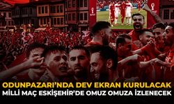 Odunpazarı'nda Dev Ekran Kurulacak: Milli Maç İçin Eskişehir'de Omuz Omuza İzlenecek
