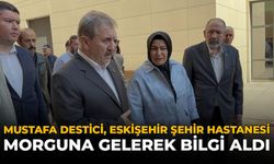 Mustafa Destici, Eskişehir Şehir Hastanesi Morguna Gelerek Bilgi Aldı