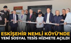 Eskişehir Nemli Köyü’nde Yeni Sosyal Tesis Hizmete Açıldı