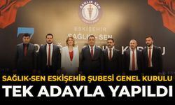 Sağlık-Sen Eskişehir Şubesi Genel Kurulu Tek Adayla Yapıldı