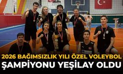 2026 Bağımsızlık Yılı Özel Voleybol Turnuvası Şampiyonu Yeşilay Oldu