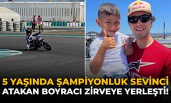 5 Yaşında Şampiyonluk Sevinci: Atakan Boyracı Zirveye Yerleşti!