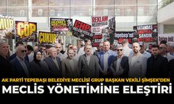 AK Parti Tepebaşı Belediye Meclisi Grup Başkan Vekili Şimşek’den Meclis Yönetimine Eleştiri