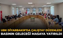 UBK Diyarbakır'da Çalıştay Düzenledi: Basının Geleceği Masaya Yatırıldı