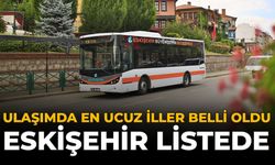 Ulaşımında En Ucuz İller Belli Oldu: Eskişehir Listede
