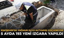 Eskişehir’de Yağmur Suyu Altyapısı Güçleniyor: 5 Ayda 193 Yeni Izgara Yapıldı