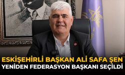 Eskişehirli Başkan Ali Safa Şen Yeniden Federasyon Başkanı Seçildi