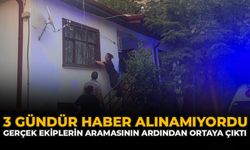 3 Gündür Haber Alınamıyordu Gerçek Ekiplerin Aramasının Ardından Ortaya Çıktı