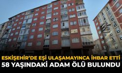 Eskişehir'de Eşi Ulaşamayınca İhbar Etti: 58 Yaşındaki Adam Ölü Bulundu