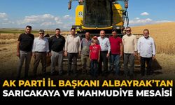 AK Parti İl Başkanı Albayrak'tan Sarıcakaya ve Mahmudiye Mesaisi