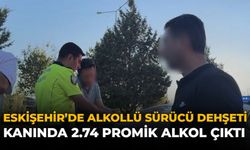 Eskişehir’de Alkollü Sürücü Dehşeti: Kanında 2.74 Promil Alkol Çıktı