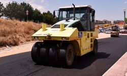 Baksan Sanayi Sitesi'nde Sıcak Asfalt Çalışmaları Başladı