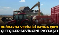 Buğdayda Verim İki Katına Çıktı: Çiftçiler Sevincini Paylaştı