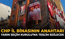 CHP İl Binasının Anahtarı Yarın Seçim Kurulu'na Teslim Edilecek