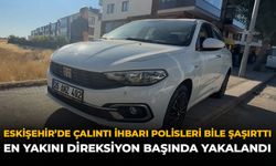 Eskişehir'de Çalıntı İhbarı Polisleri Bile Şaşırttı: En Yakını Direksiyon Başında Yakalandı