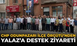 CHP Odunpazarı İlçe Örgütü'nden Yalaz'a Destek Ziyareti