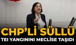 CHP'li Süllü TEI Yangınını Meclise Taşıdı