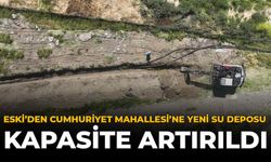 ESKİ'den Cumhuriyet Mahallesi'ne Yeni Su Deposu: Kapasite Artırıldı