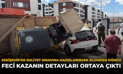 Eskişehir’de Ehliyet Sınavına Hazırlanırken Ölümden Döndü: Feci Kazanın Detayları Ortaya Çıktı