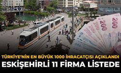 Türkiye'nin En Büyük 1000 İhracatçısı Açıklandı: Eskişehirli 11 Firma Listede