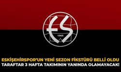 Eskişehirspor'un Yeni Sezon Fikstürü Belli Oldu: Taraftar 3 Hafta Takımının Yanında Olamayacak!