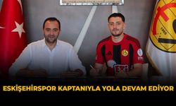 Eskişehirspor Kaptanıyla Yola Devam Ediyor