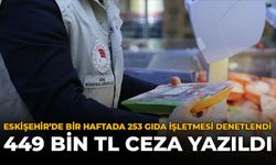 Eskişehir’de Bir Haftada 253 Gıda İşletmesi Denetlendi: 449 Bin TL Ceza Yazıldı