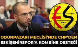 Odunpazarı Meclisi’nde CHP’den Eskişehirspor’a Kombine Desteği