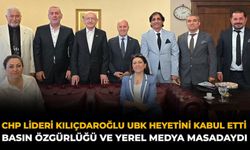 Chp Lideri Kılıçdaroğlu UBK Heyetini Kabul Etti: Basın Özgürlüğü Ve Yerel Medya Masadaydı