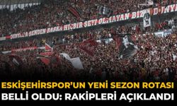 Eskişehirspor’un Yeni Sezon Rotası Belli Oldu: Rakipleri Açıklandı