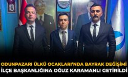 Odunpazarı Ülkü Ocakları’nda Bayrak Değişimi: İlçe Başkanlığına Oğuz Karamanlı Getirildi