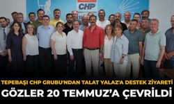 Tepebaşı CHP Grubu'ndan Talat Yalaz'a Destek Ziyareti: Gözler 20 Temmuz’a Çevrildi