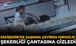 Eskişehir’de Şaşkına Çeviren Hırsızlık: Şekerliği Çantasına Gizledi