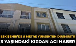 Eskişehir’de 9 Metre Yüksekten Düşmüştü: 3 Yaşındaki Kızdan Acı Haber