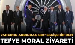 Yangının Ardından BBP Eskişehir’den TEI’ye Moral Ziyareti