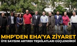 MHP’den EHA’ya Ziyaret: Üye Sayısını Artırdı Teşkilatları Güçlendirdi