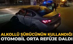 Eskişehir'de Alkollü Sürücü Orta Refüje Daldı