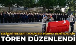 Eskişehir'de Şehit Jandarma Mehmet Demirbaş İçin Tören Düzenlendi