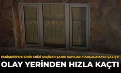 Eskişehir’de Sinir Krizi Geçiren Şahıs Kapıları Parçalamaya Çalıştı: Olay Yerinden Hızla Kaçtı