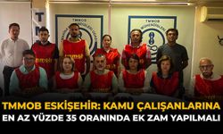 TMMOB Eskişehir: "Kamu Çalışanlarına En Az Yüzde 35 Oranında Ek Zam Yapılmalı”