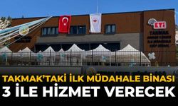 Takmak'taki İlk Müdahale Binası 3 İle Hizmet Verecek