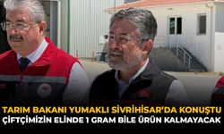 Tarım Bakanı Yumaklı Sivrihisar’da Konuştu: Çiftçimizin Elinde 1 Gram Bile Ürün Kalmayacak